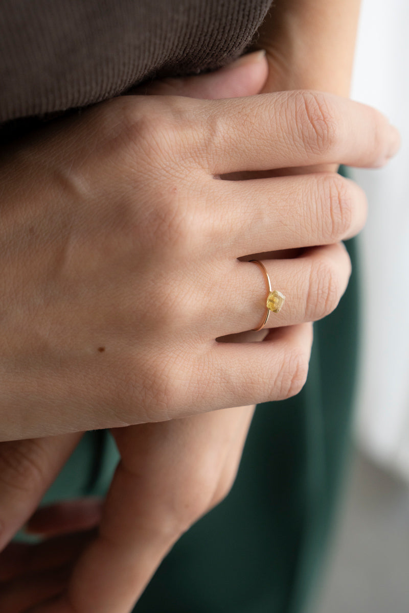 bohem × patchouli Loose Stone Mali garnet ring マリガーネット