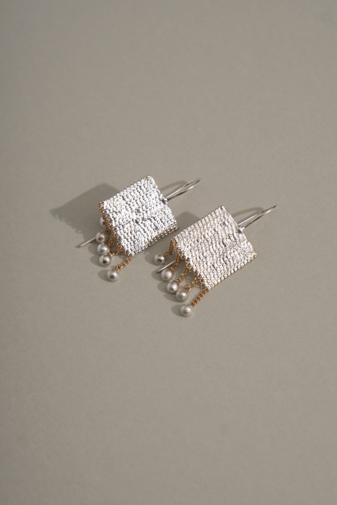 Hannah Keefe BAUBLE Pierced Earrings /Silver