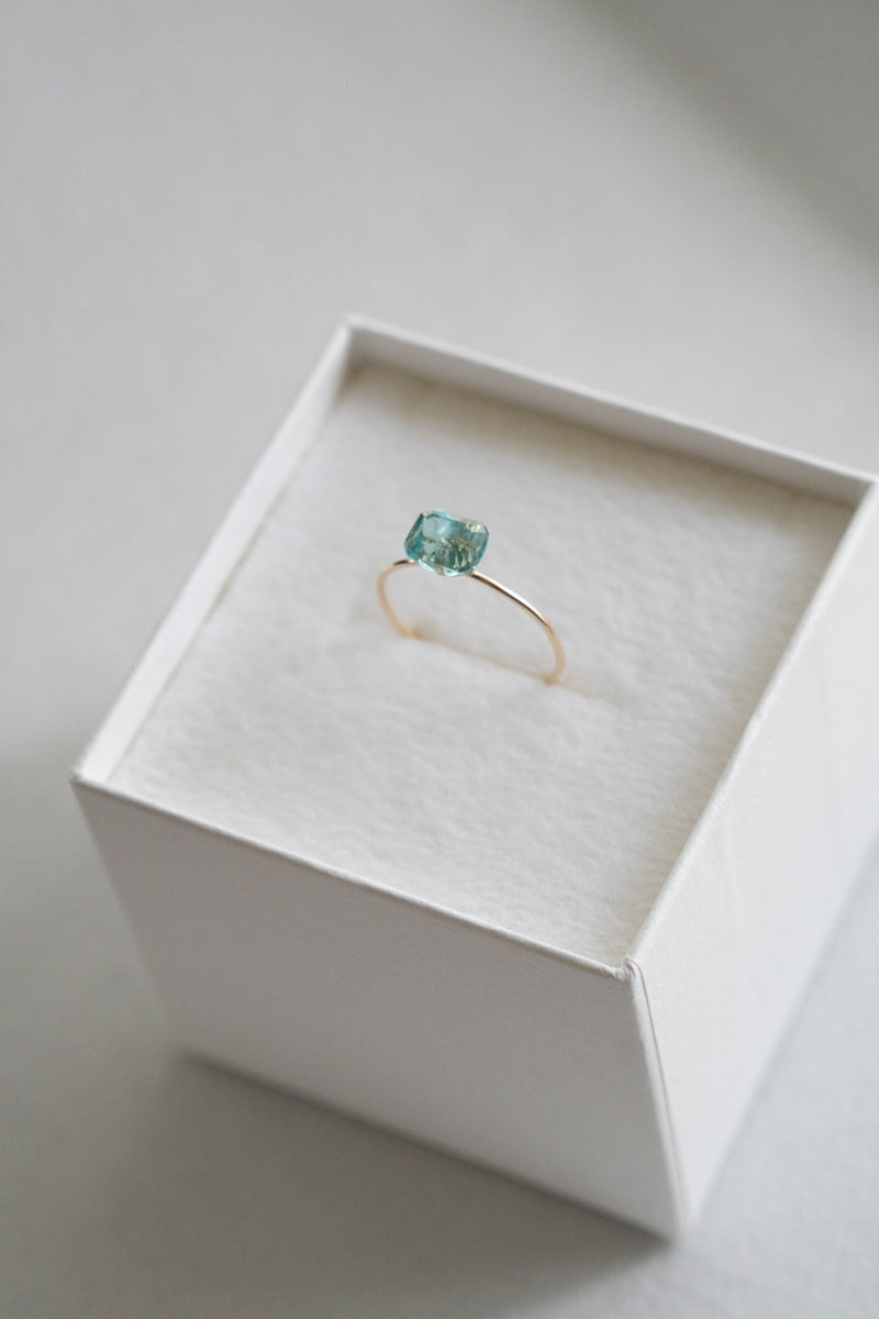 patchouli special order bohem Loose Stone Apatite ring /K10