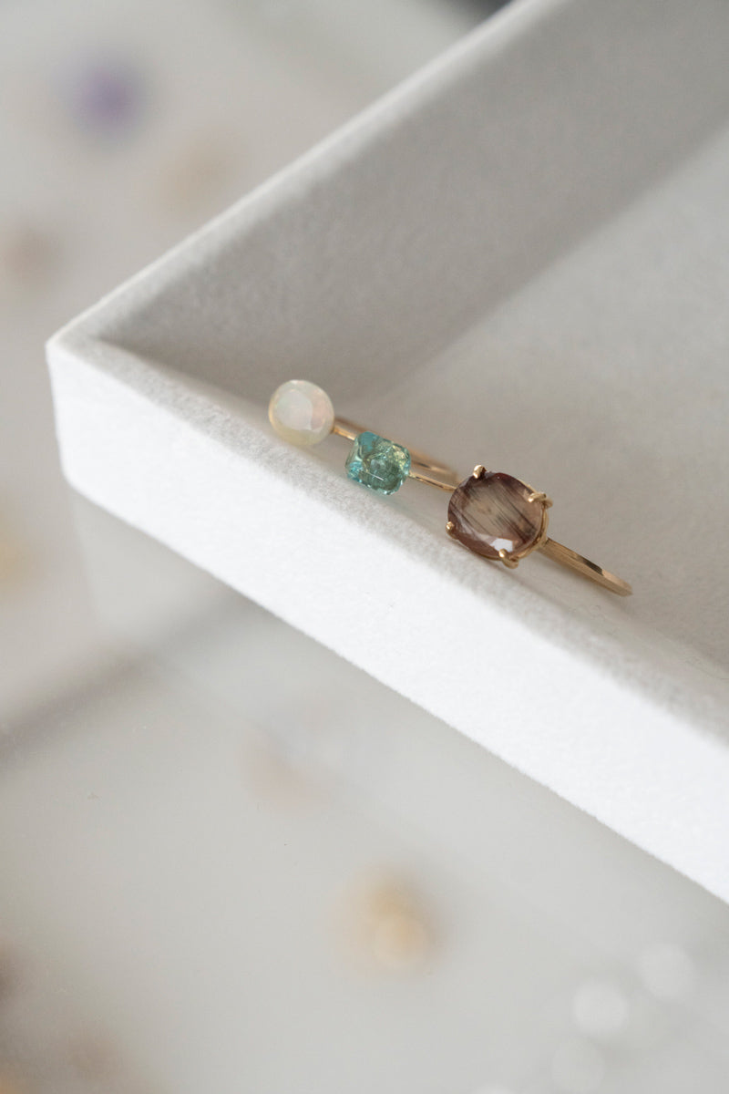 patchouli 別注 bohem Loose Stone Apatite ring /K10