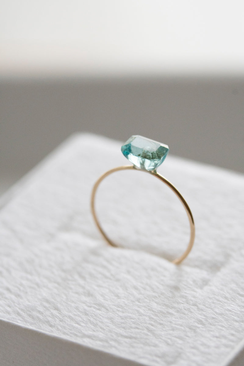 patchouli special order bohem Loose Stone Apatite ring /K10