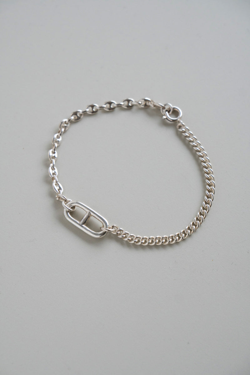 POLYTERON chain bracelet /Silver