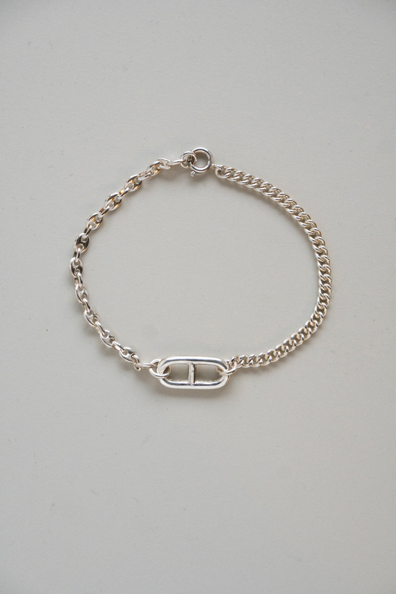 POLYTERON chain bracelet /Silver