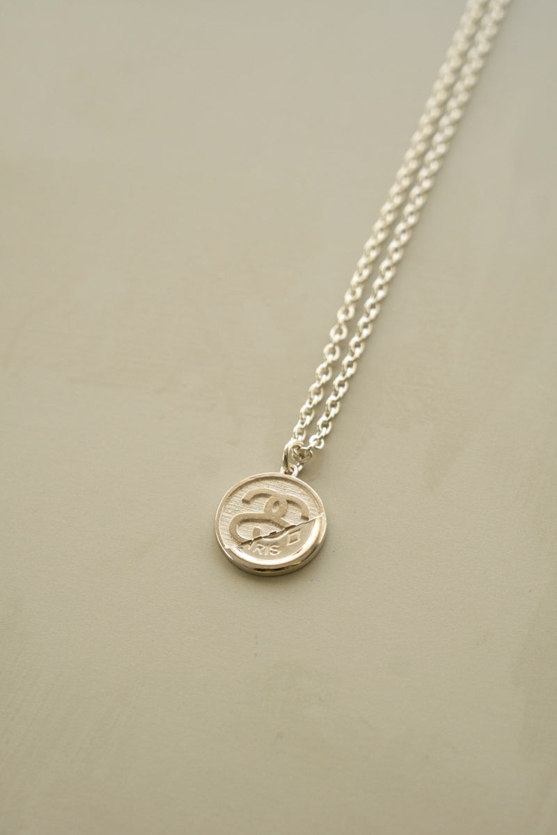 POLYTERON Coin necklace 400/Silver