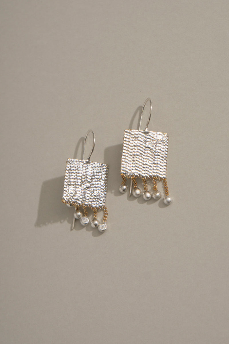 Hannah Keefe BAUBLE Pierced Earrings /Silver