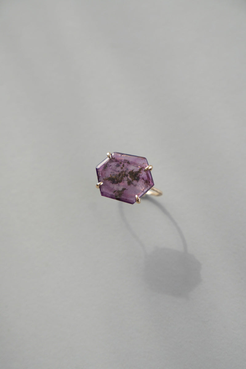 MONAKA jewellery Flat sapphire ring 93/K14