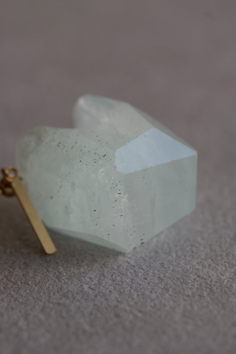 MONAKAjewellery Aquamarine Rock pierce /K18