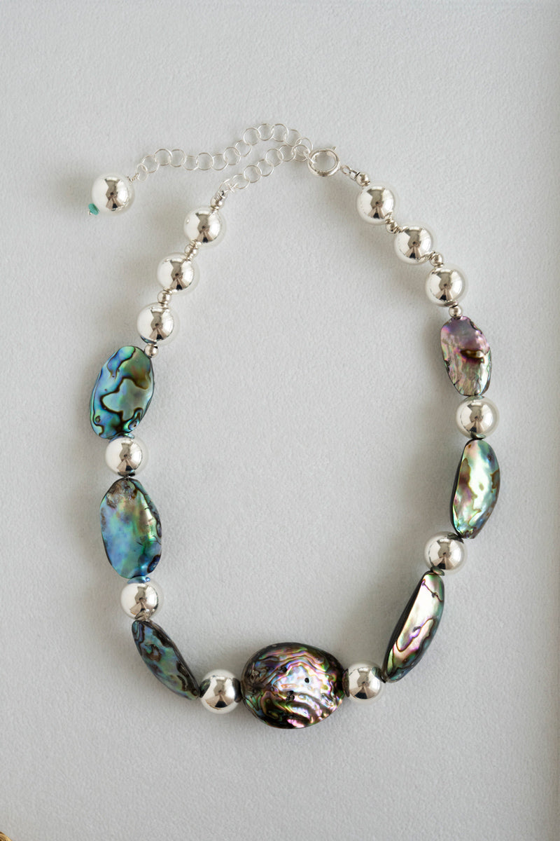 patchouli別注 PALA Abalone shell necklace /SV