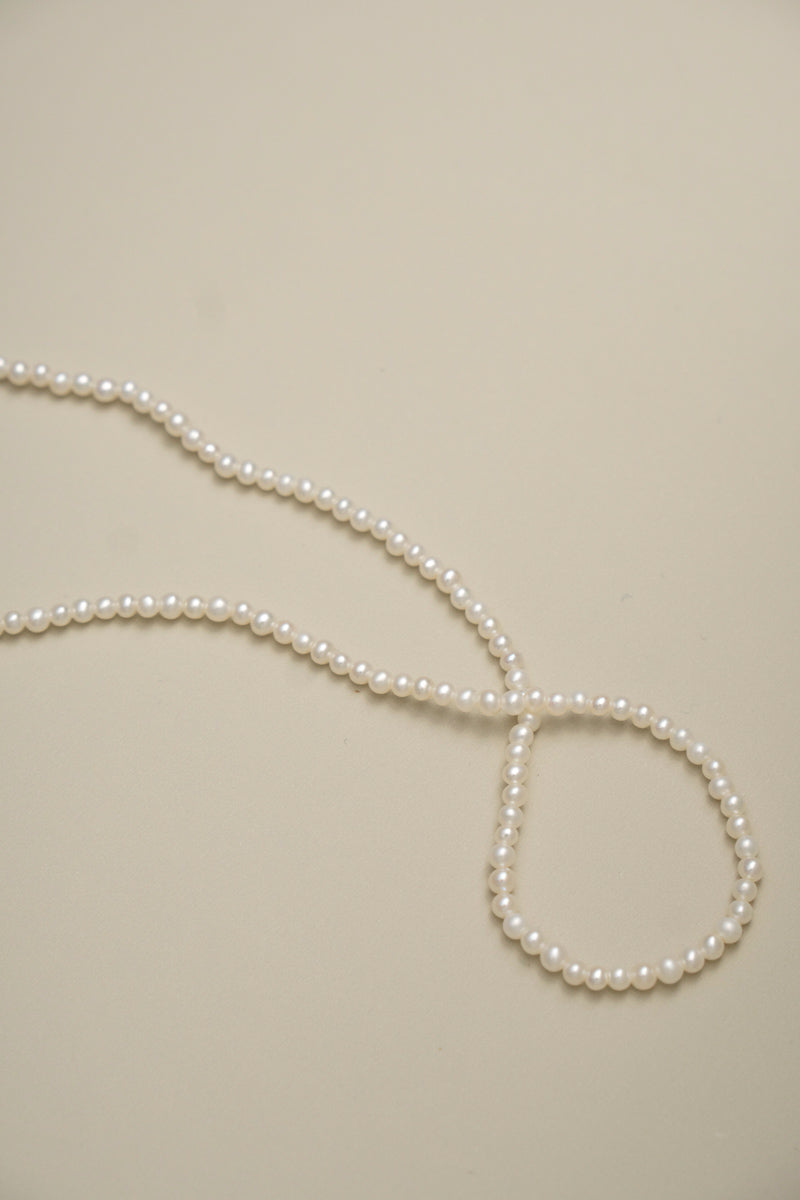 patchouli Baby fresh water pearl necklace 淡水ベビーパールネックレス