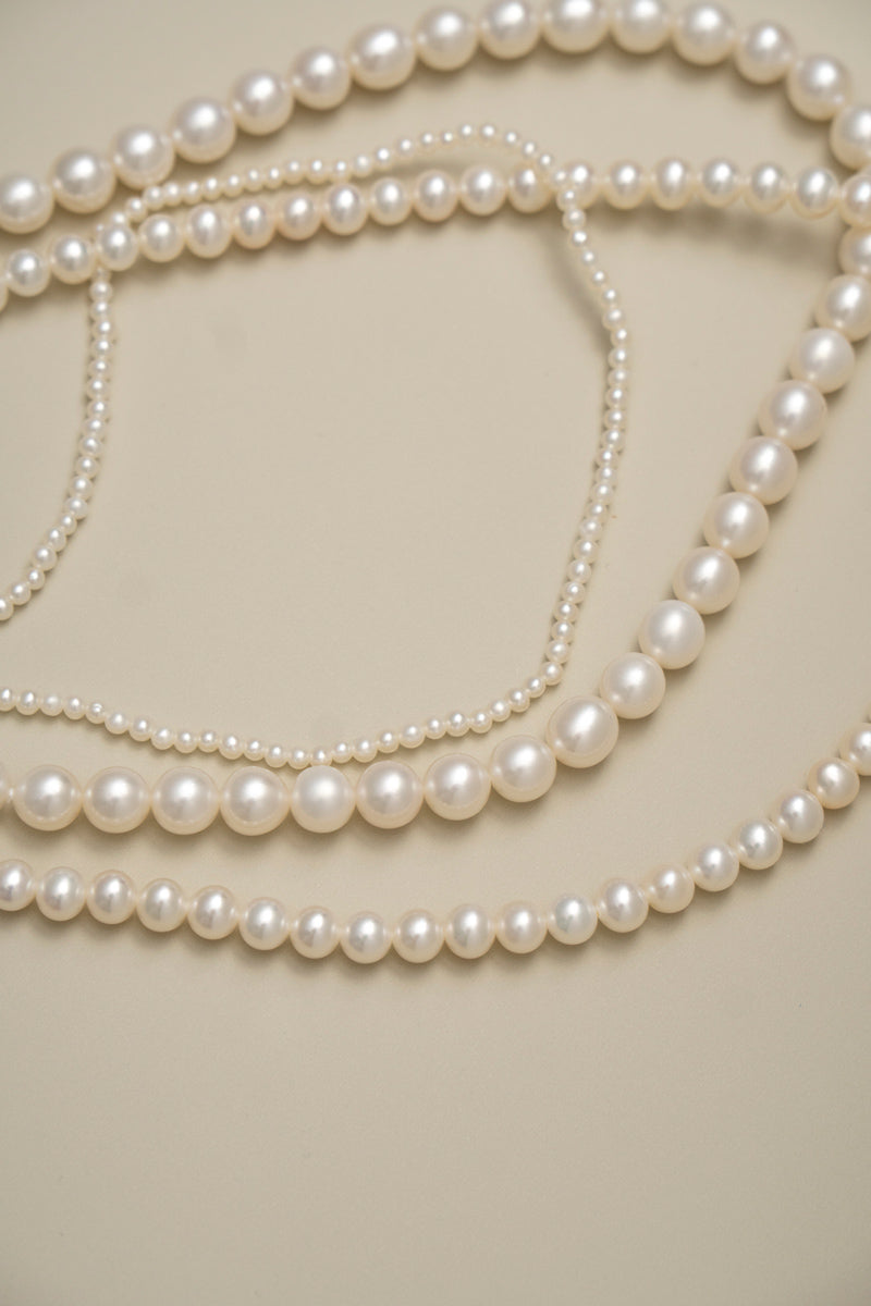 patchouli Baby fresh water pearl necklace 淡水ベビーパールネックレス