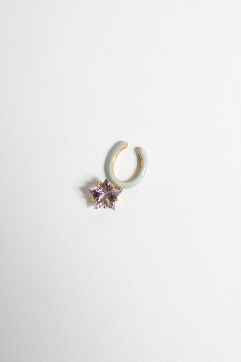 bohem Candy Ear Cuff Collection Amethyst STAR LB/PU