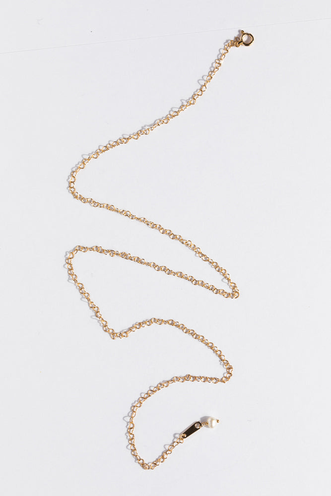 bohem Heart chain necklace /K10