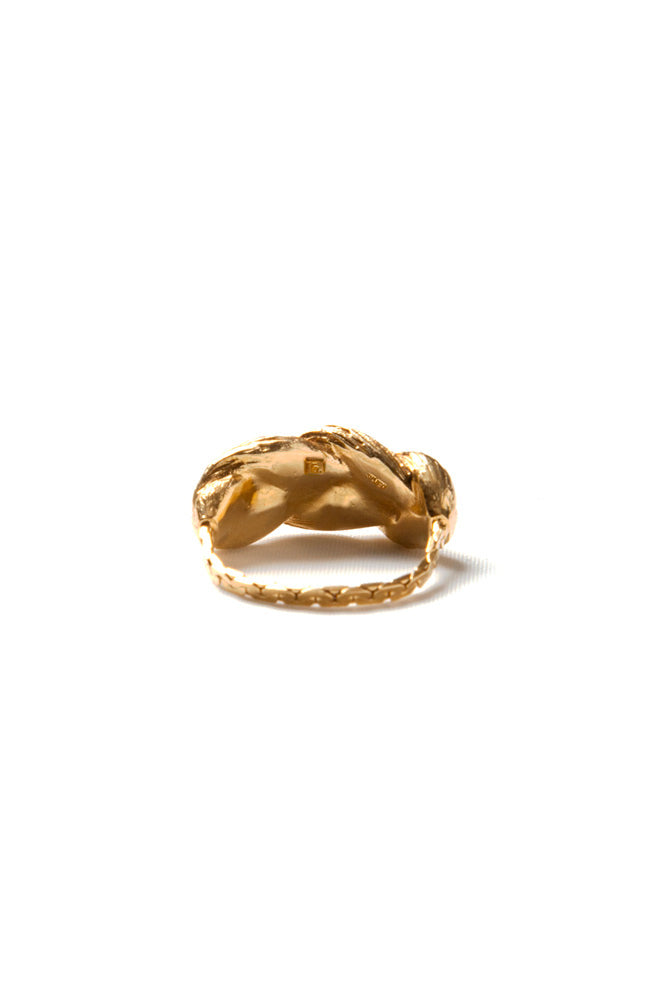 bohem braid collection big braid ring /K10