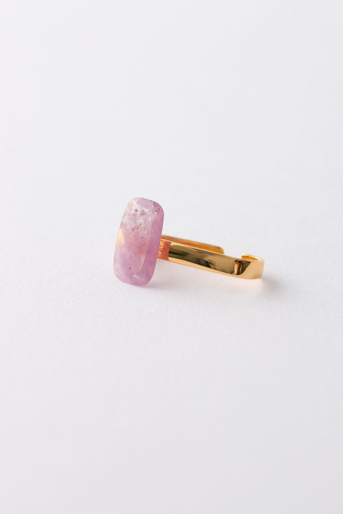 bohem Loose Stone Collection pink sapphire ear cuff