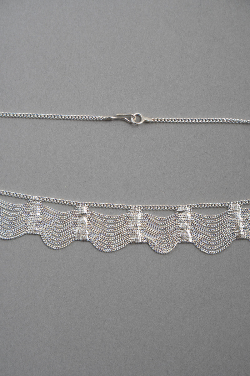 hannah keefe LACE NECKLACE Necklace/Silver