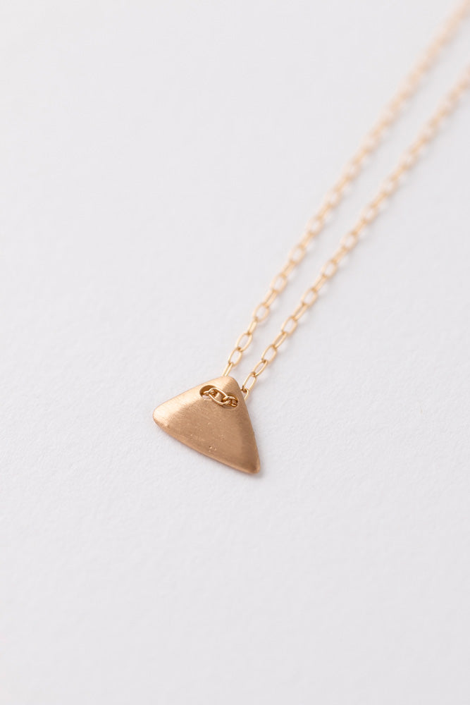 LANA ia lani FLAKES necklace Triangle necklace/K18