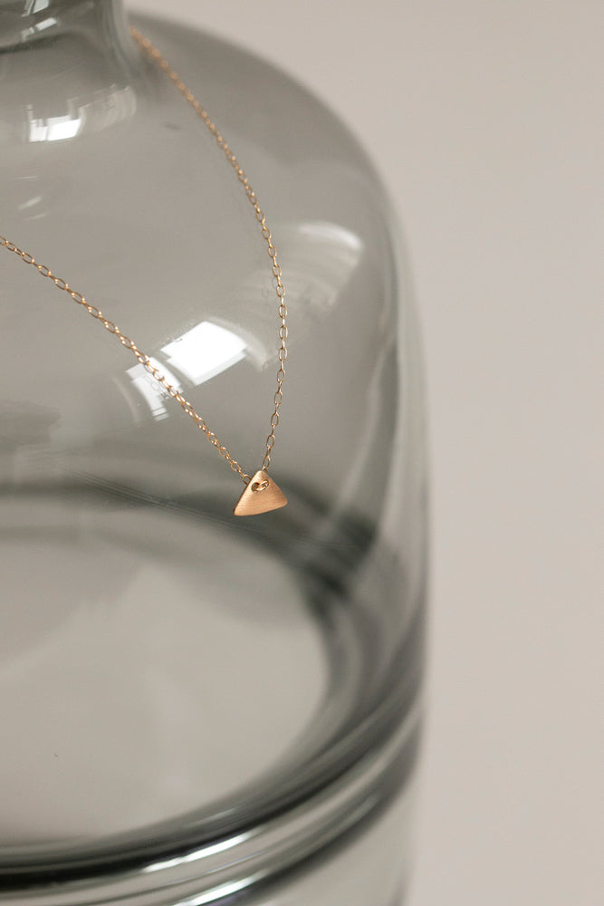 LANA ia lani FLAKES necklace Triangle necklace/K18