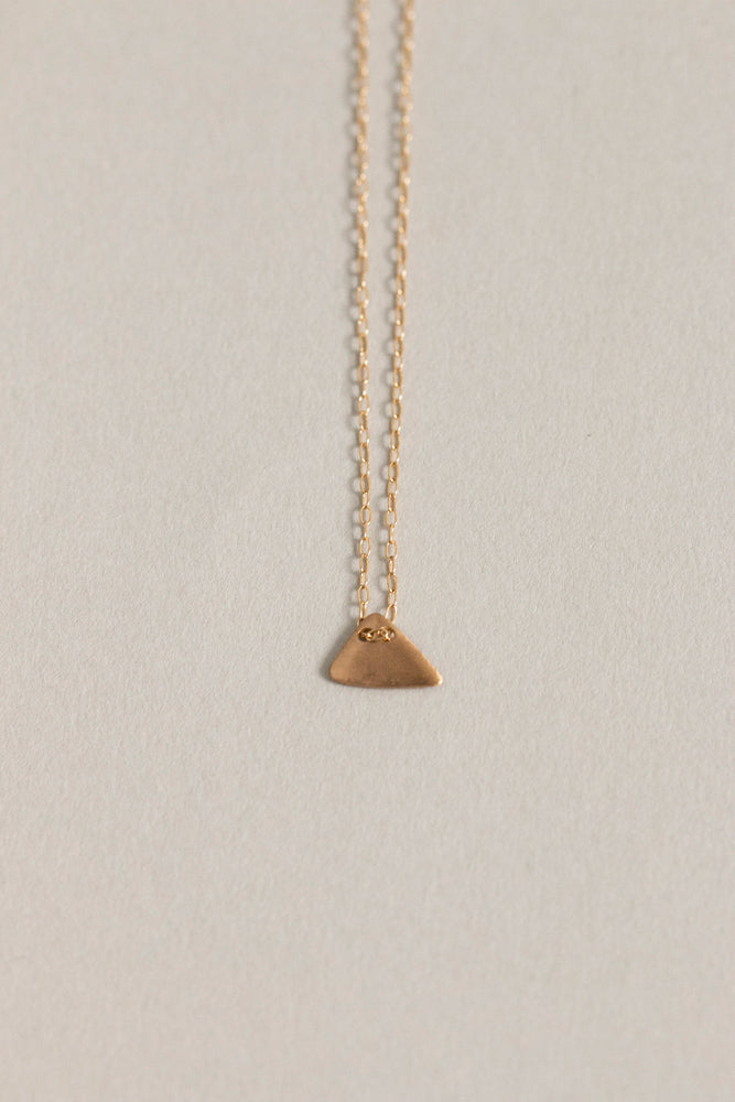 LANA ia lani FLAKES necklace Triangle necklace/K18