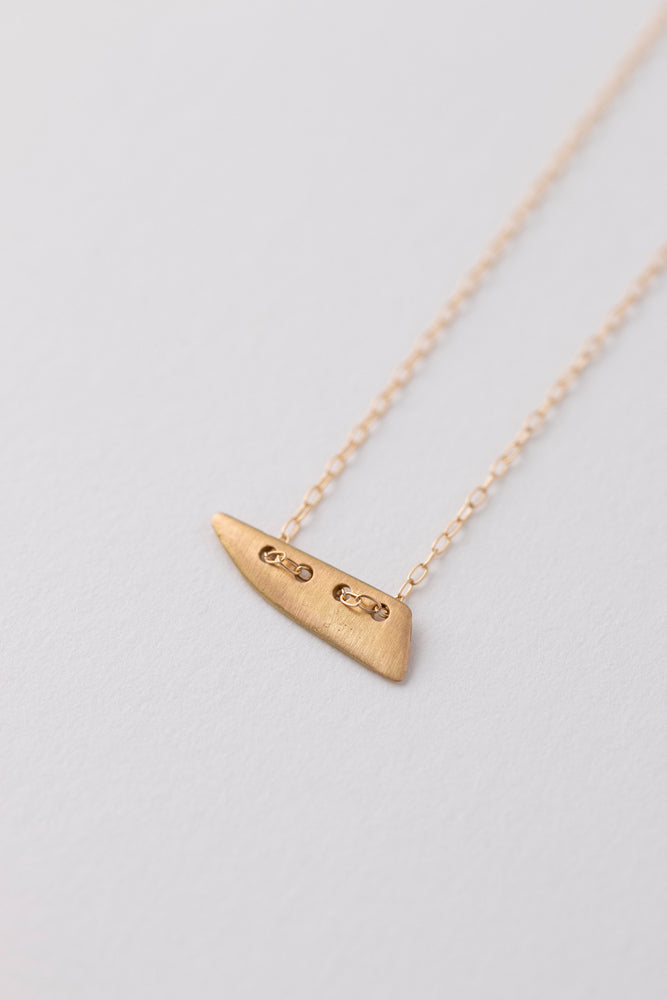 LANA ia lani FLAKES necklace Woodchip necklace/K18