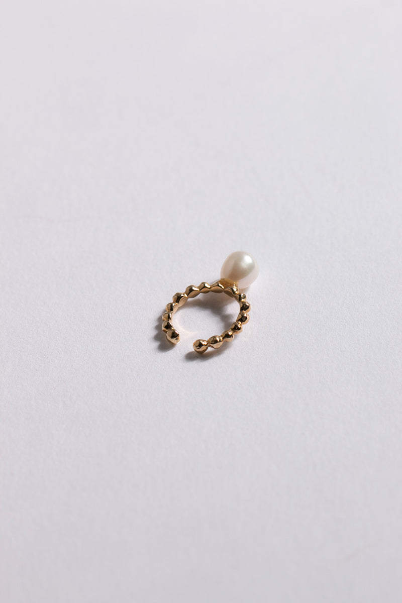 LiniE CUFFS OF THE MOON Pearl Ear cuff ear cuff/K10