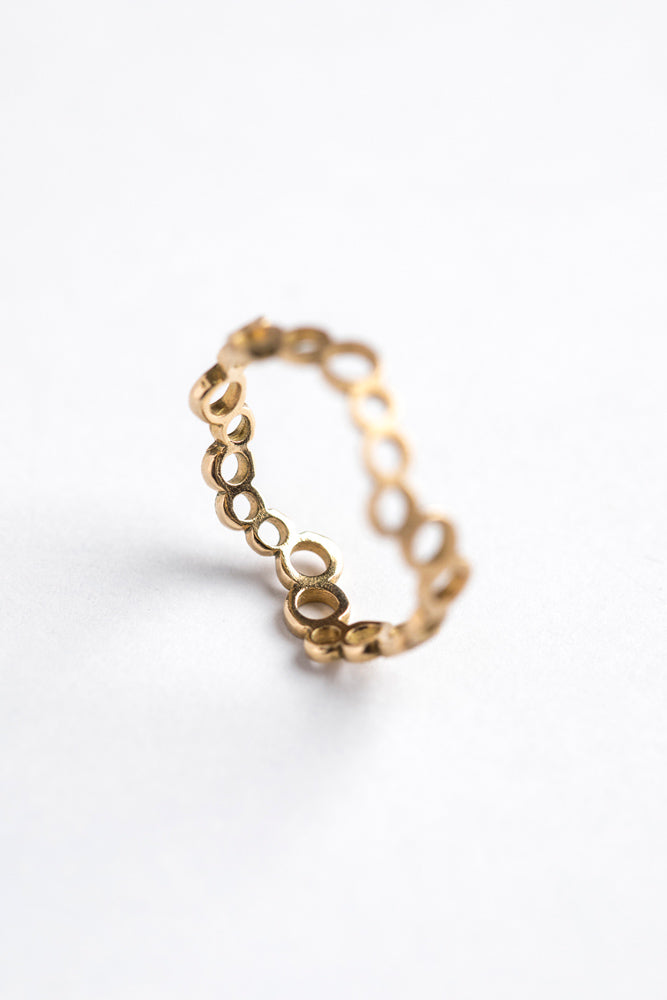 Perche? Rhythm circle Ring /K18