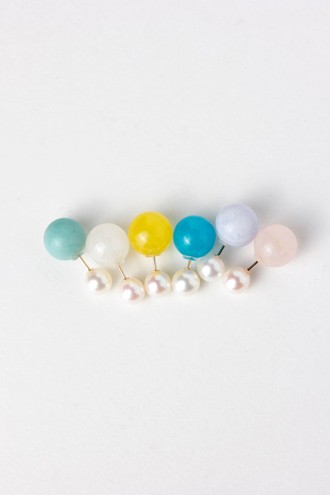 simmon bubble pearl pierce pearl pierce/K10