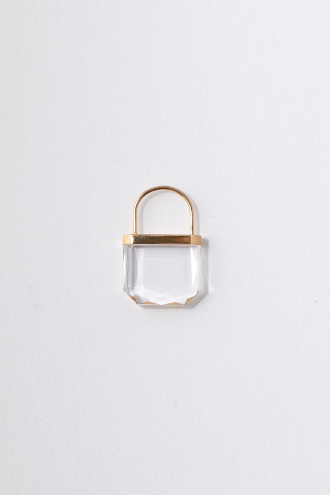 simmon Seta Hang pierced earring Hexagon /K18