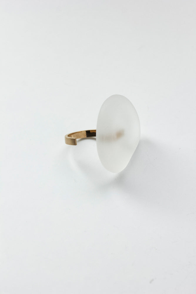 SU PEBBLE Quartz Ring L