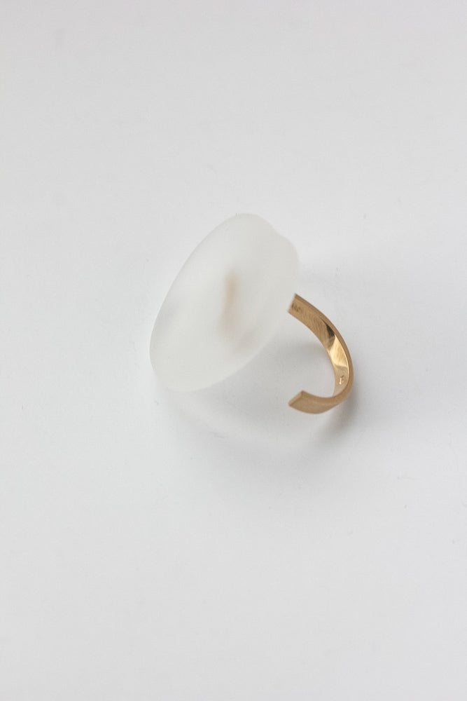 SU PEBBLE Quartz Ring L