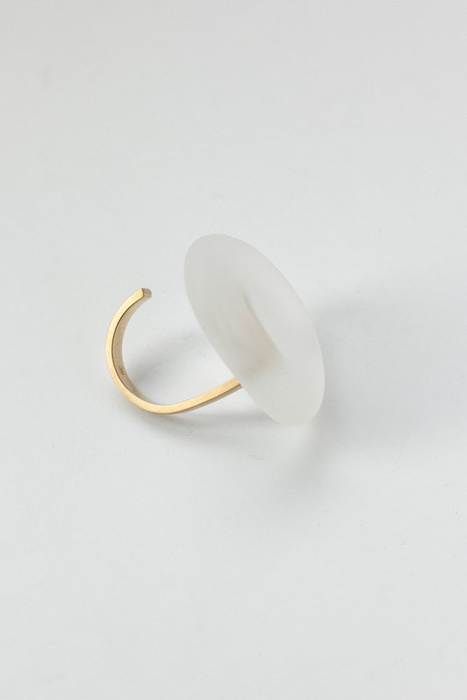 SU PEBBLE Quartz Ring L