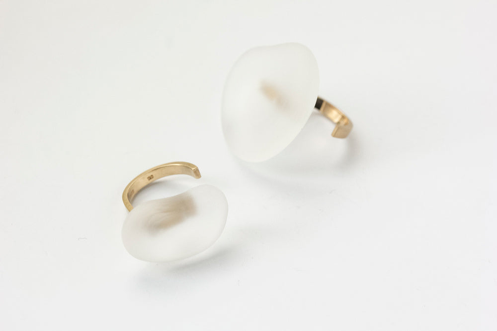 SU PEBBLE Quartz Ring L